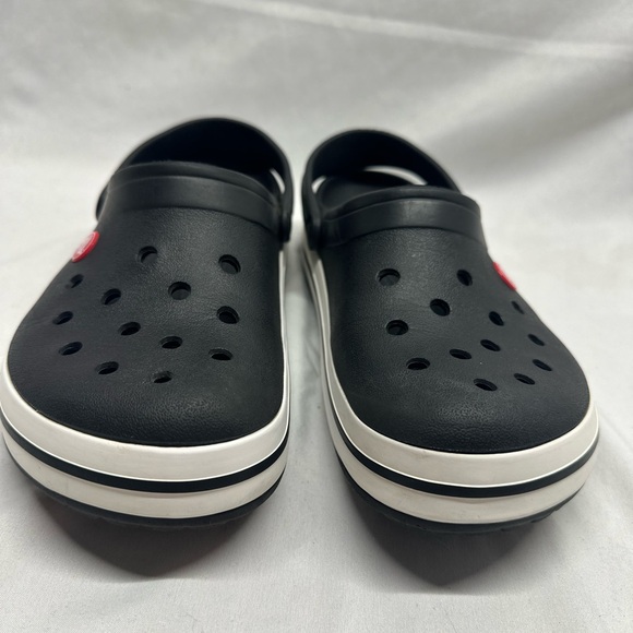 Crocs Crocband Black clogs Sz:M7/W9 Lightweight Comfort Minimalist Slip on shoe - Picture 6 of 9